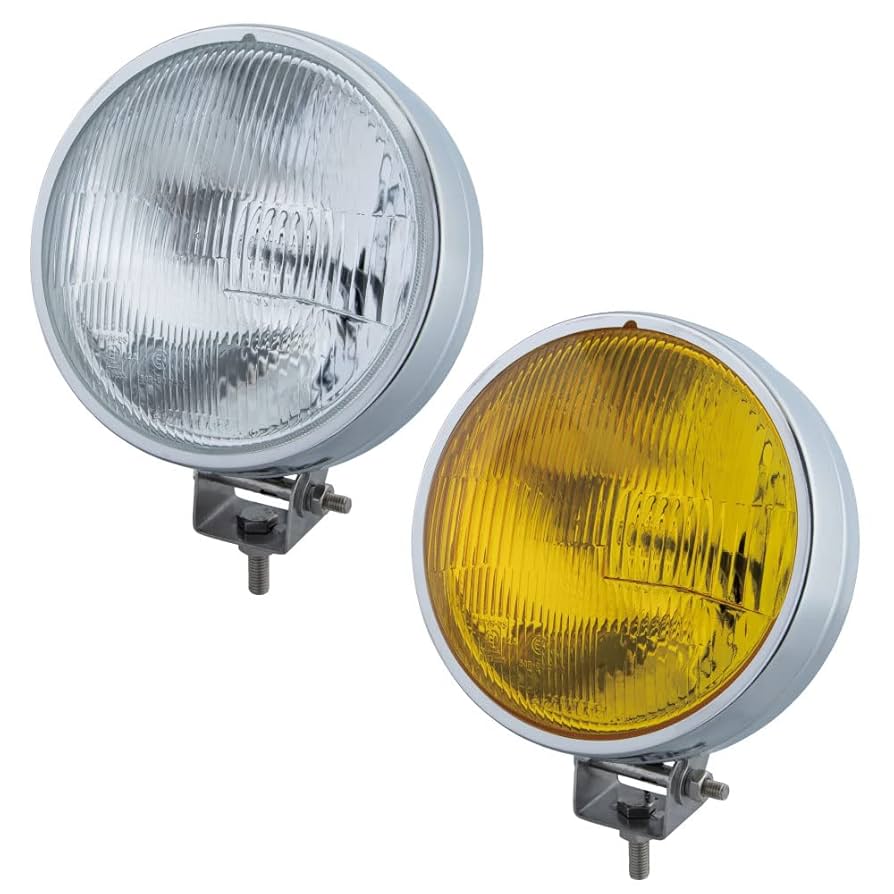Amazon | トラック用 丸型 フォグランプ 185mmΦ ハロゲン H3